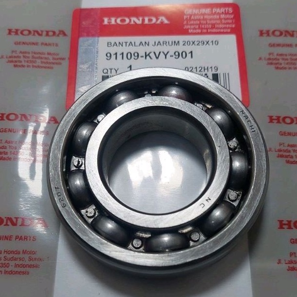 Bering Bearing Laher Lahar Klaher Kruk As Krek As Krug As Kiri Besar 6207 Honda Vario 110 125/150 Pc