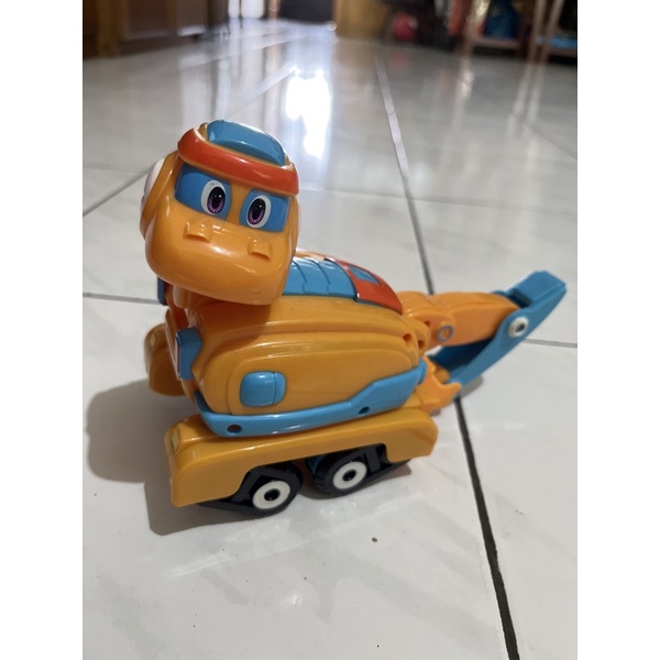 PRELOVED Gogo Dino original yellow size besar ada 3 suara