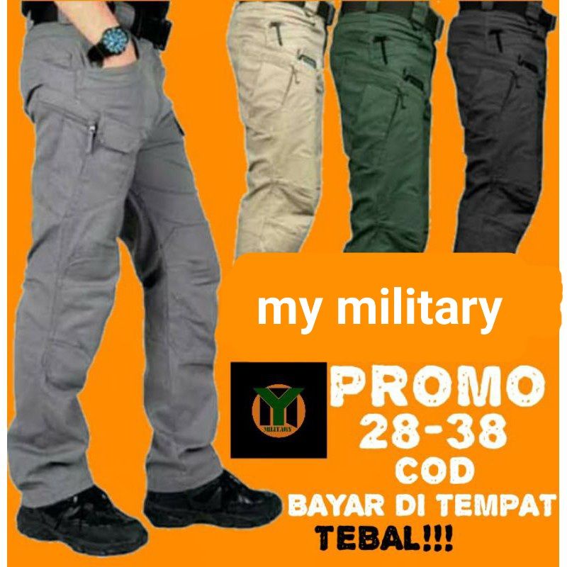 CELANA CARGO PANJANG CELANA TACTICAL LAPANGAN COD