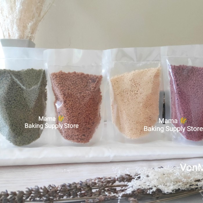 

LA KREIVA RED VELVET MATCHA CARAMEL ORI BLACK Cookie CRUMBLE Crumb 1KG