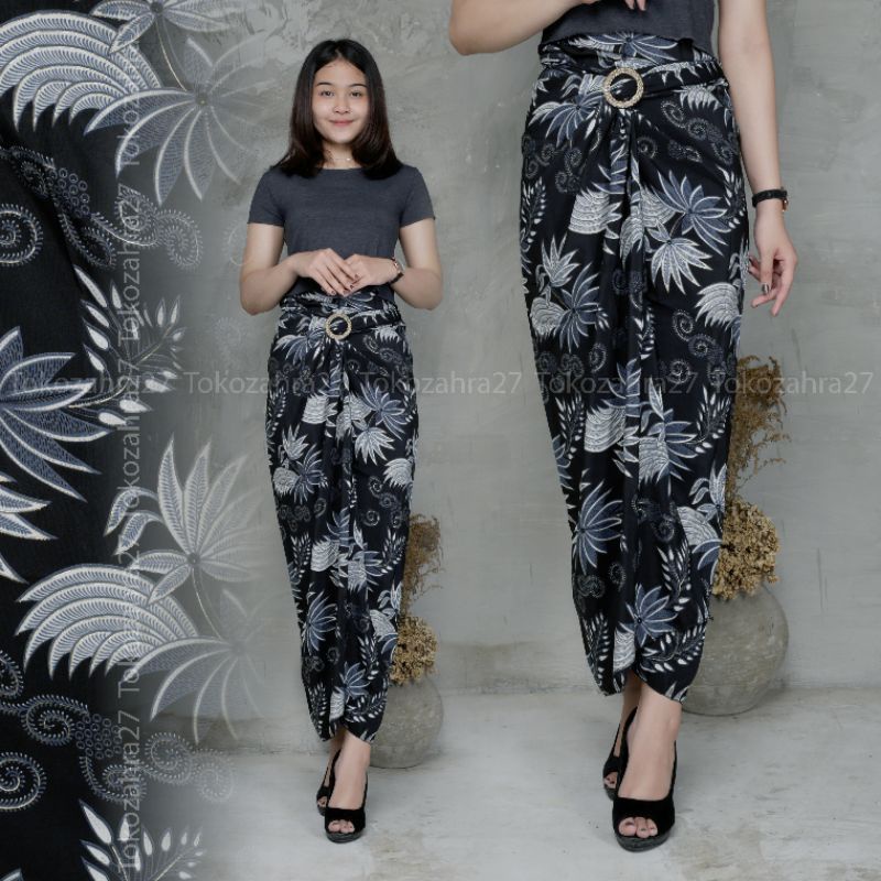 Rok lilit Batik Bawahan kebaya modern/rok batik modern