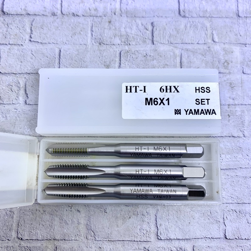 Handtap M6 x 1 merk Yamawa Original baru hand tap M6x1