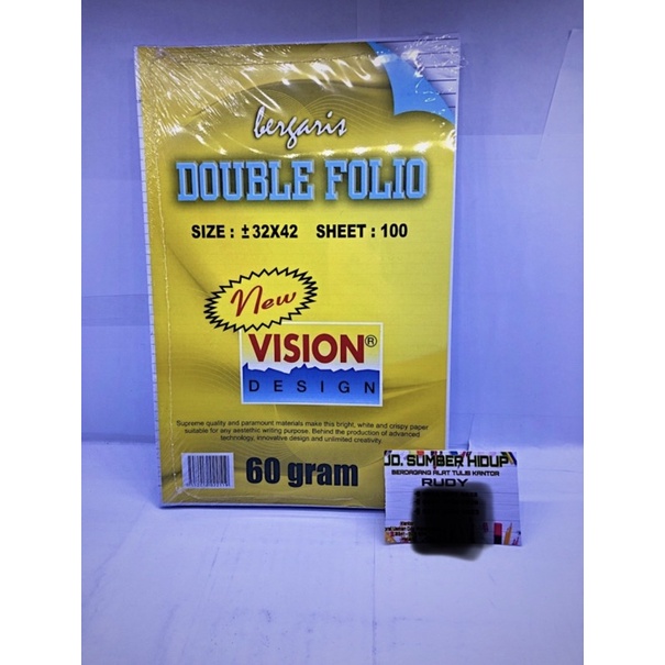 

double folio bergaris vision isi 100