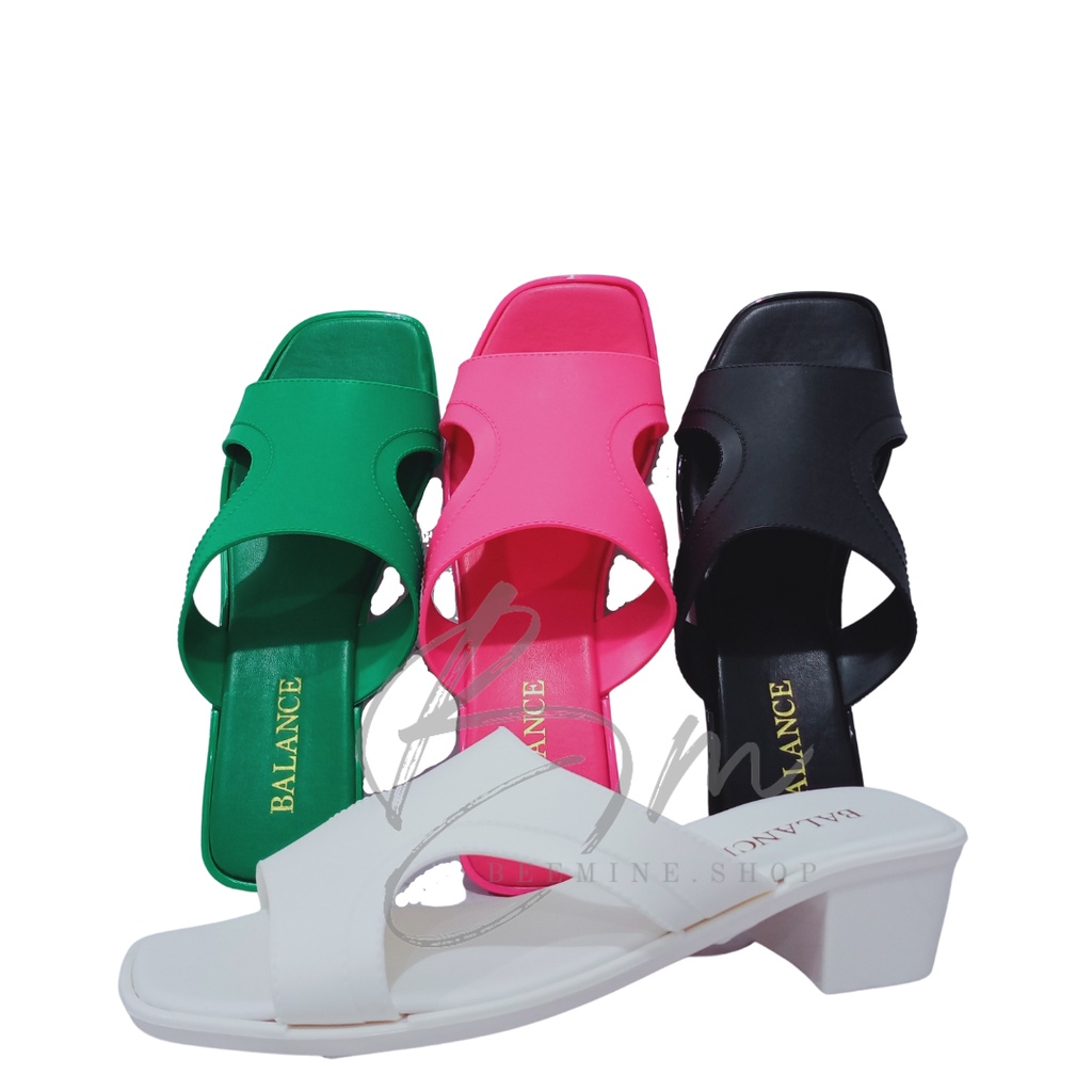 Sandal Hak Tahu / Heels Wanita Balance dengan tinggi 4 cm 0232-2