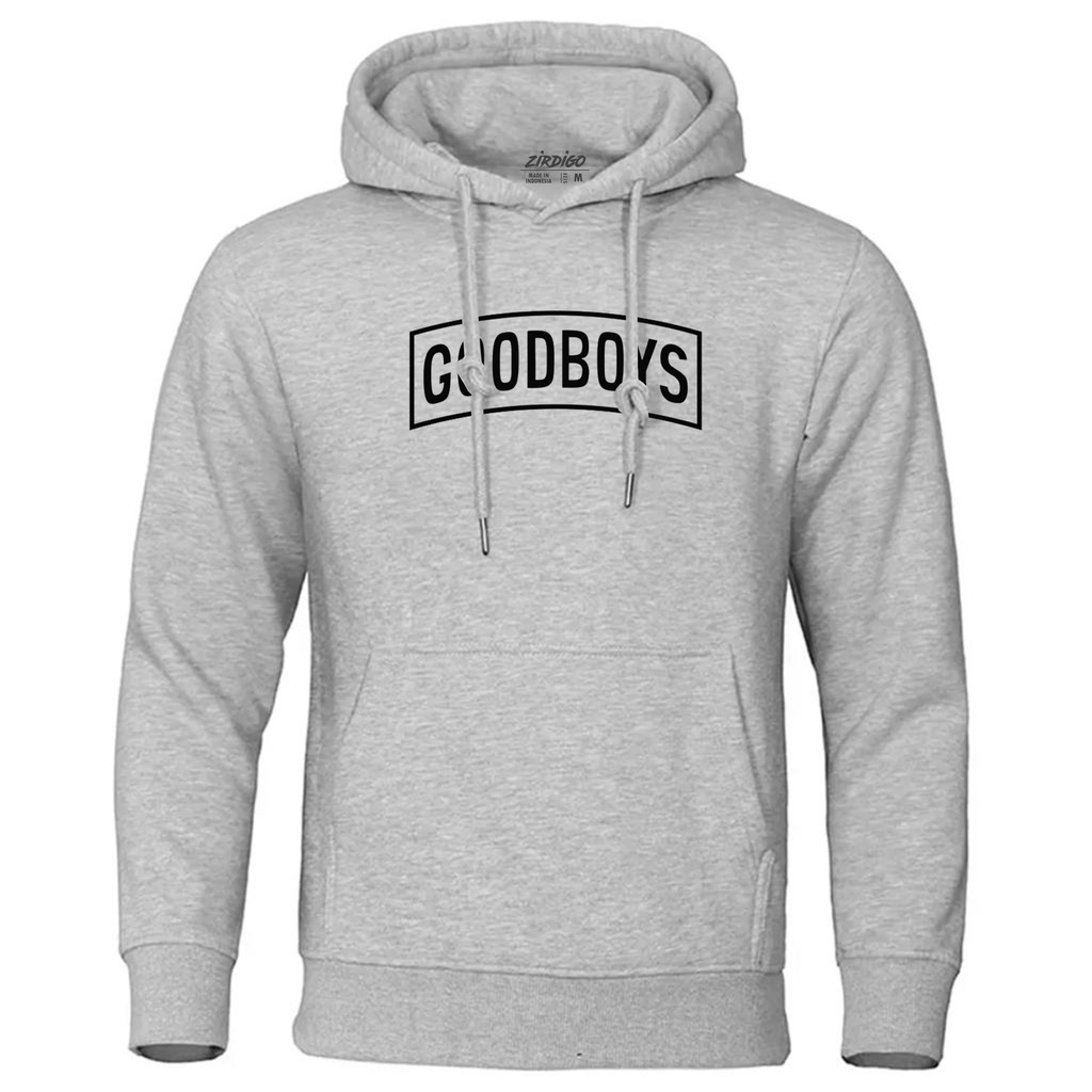 COD Sweater Hoodie Distro Goodboys Text Hitam Premium Quality Sablon Printing Hoodie Pria &amp; Wanita Hoodie Gambar Hoodie Termurah Hoodie Terlaris