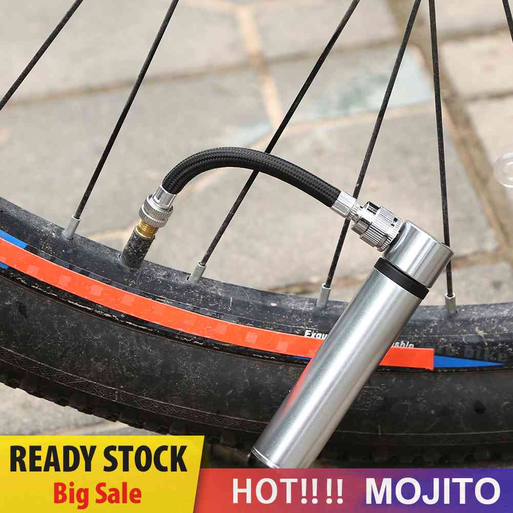 Pompa Tangan Mini Bahan Aluminum Alloy Untuk Ban Sepeda MTB AV / FV