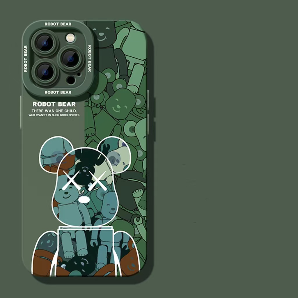 Ins Casing iPhone 14 14pro 14Plus 14prm 13 13pro 13prm 11 7Plus 8Plus Xr XS 12pro Max Motif Camo
