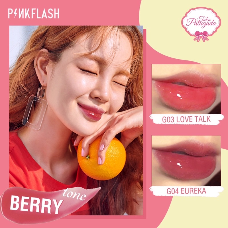 [BISA COD] Pinkflash #OhMyGloss High Shine Lip Gloss - Pinkflash Lipgloss