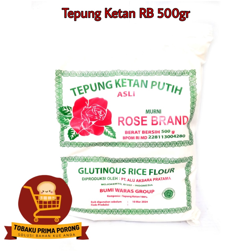 

TEPUNG KETAN ROSE BRAND 500 gr