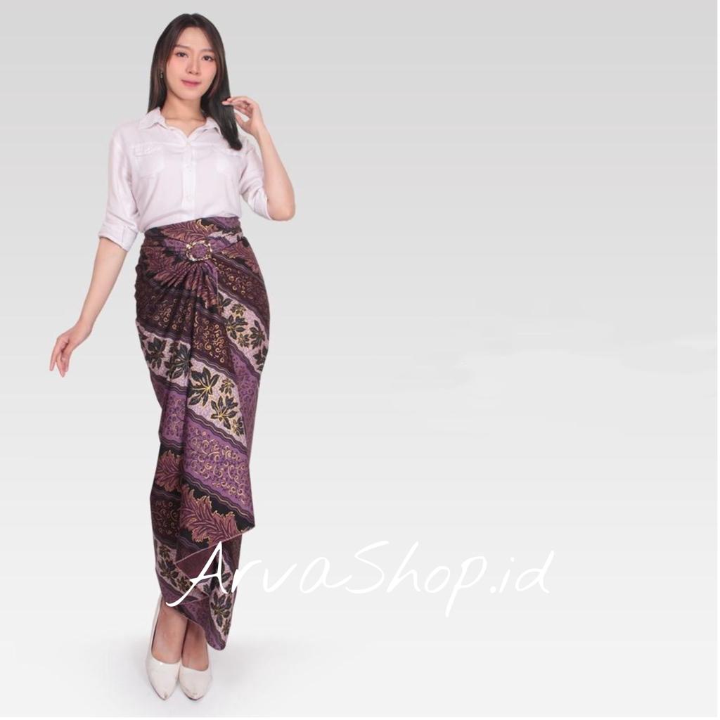 Rok Lilit Batik + Ring Gesper / Bawahan Kebaya / Bawahan Batik Original