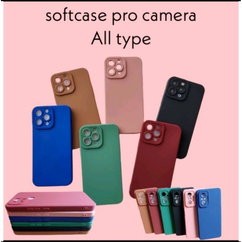 Infinix Hot 10S Soft Case Macaron Protection Camera