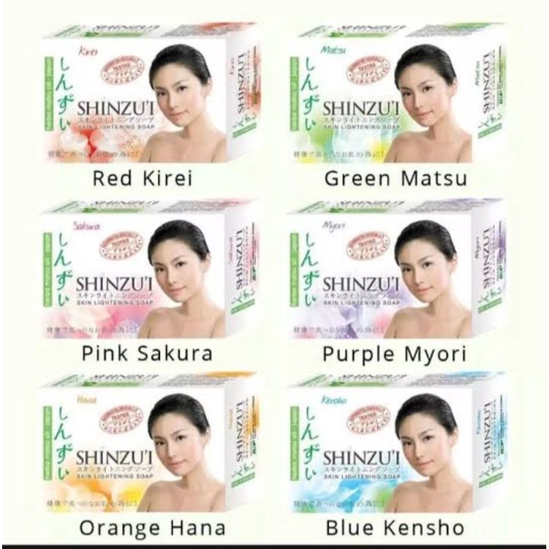 SABUN SHINZUI BATANG/LIGHTENING SOAP SHINZUI 85 GR