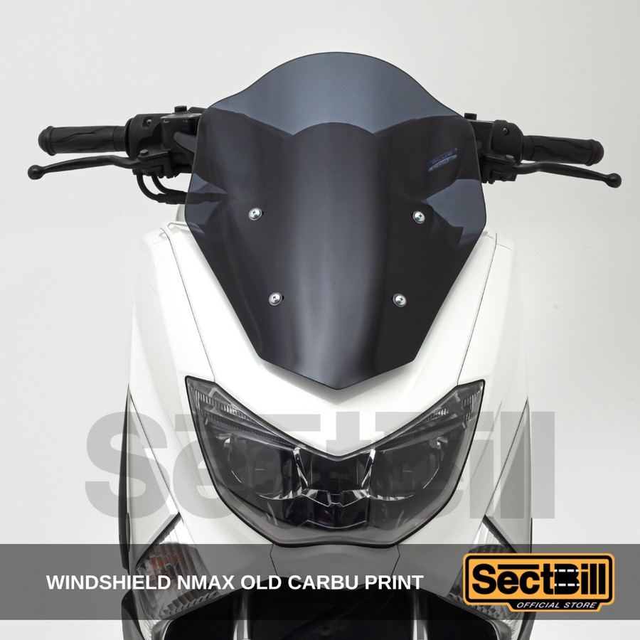 Windshield Visor Winsil Penadah angin Carbu Carbon Original Sectbill Yamaha New Nmax 2020