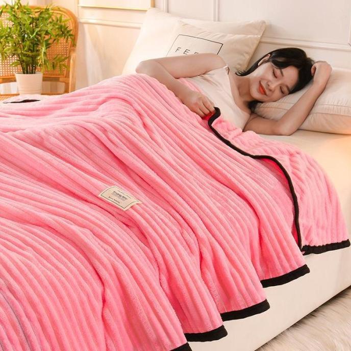 SELIMUT SALUR POLOS, SELIMUT BULU DEWASA, SELIMUT 180X200