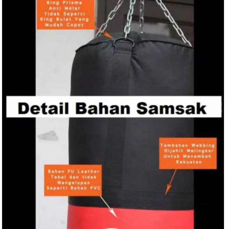 ✩ SAMSAK Tinju Beladiri Muaythai Boxing MMA - Sansak Murah Berkualitas - Samsak Tinju - Samsak Gantu