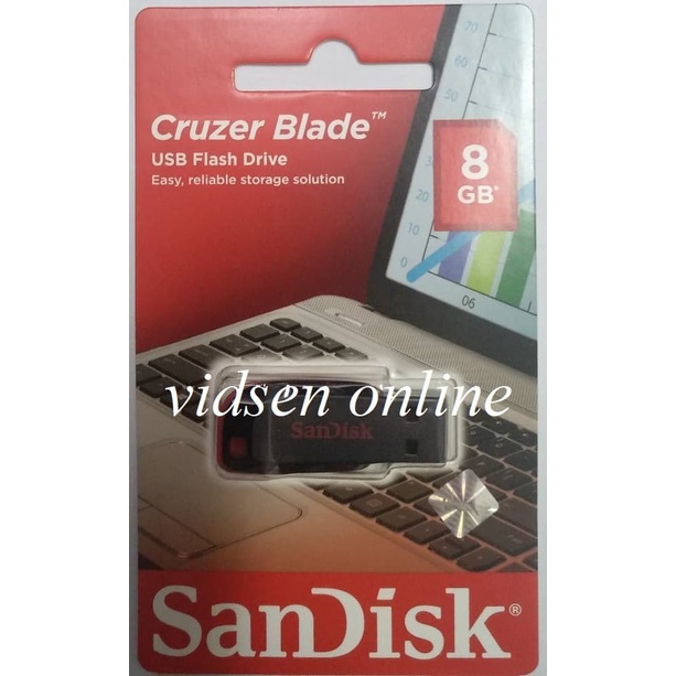 SANDISK CRUZER BLADE CZ50 USB FLASHDISK / FLASH DISK 8GB