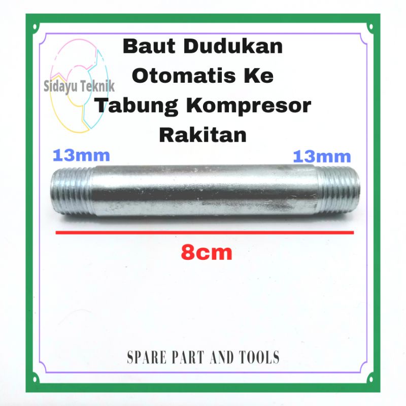 Nepel Sock Baut Otomatis Kompresor Angin