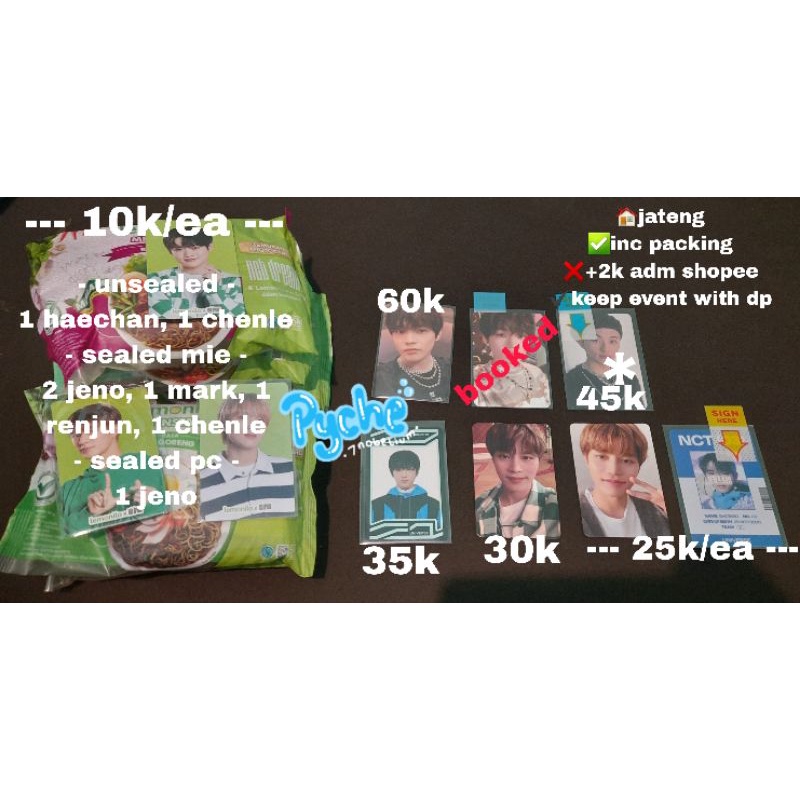 pc ofc & lemonilo nct dream chenle dreaming A ver baju hitam, uc  jisung, jeno, mark baret jewel, id