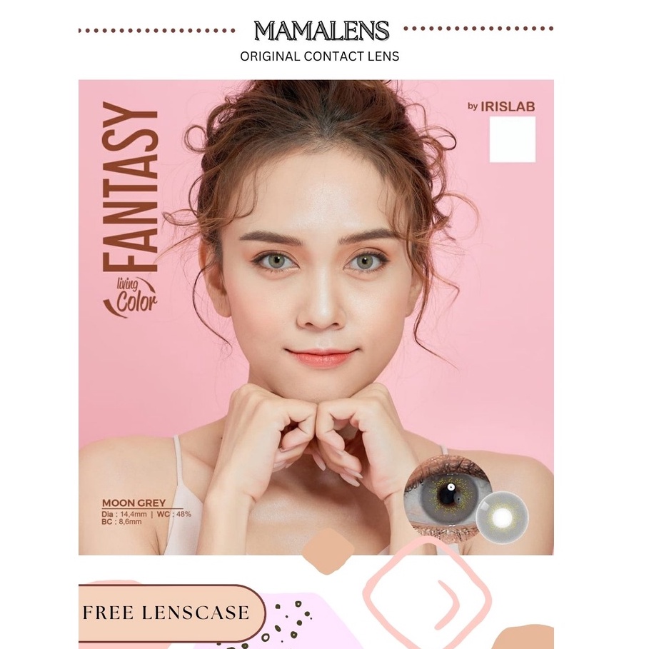 SOFTLENS FANTASY by IRISLAB DIA 14.4MM  MINUS -2.75 sd -6.00 | FREE LENSCASE - MAMALENS