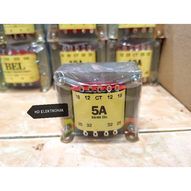 Trafo 5A kecil BEL CT 32 travo Transformator tembaga murni