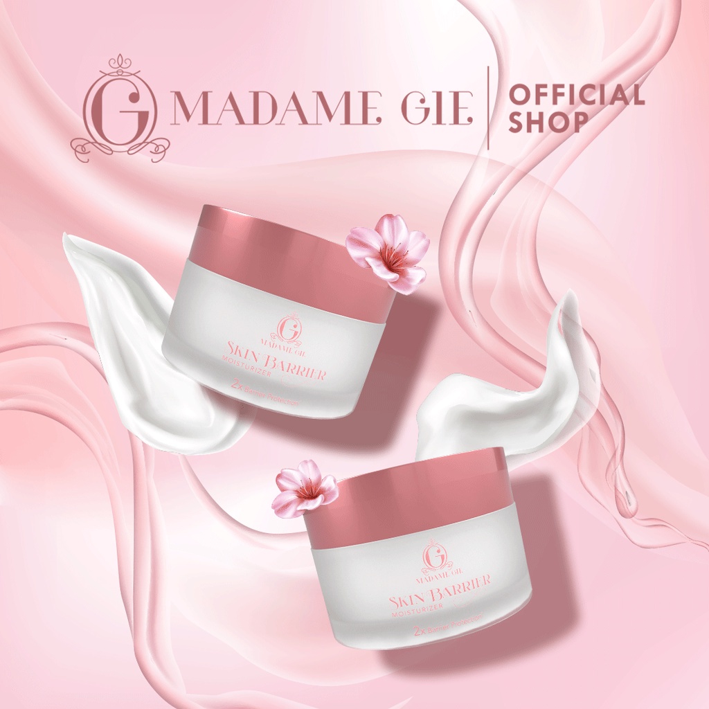 Madame Gie Skin Barrier Moisturizer - Ceramide Repair Skincare Pelembab Gel Ceramide