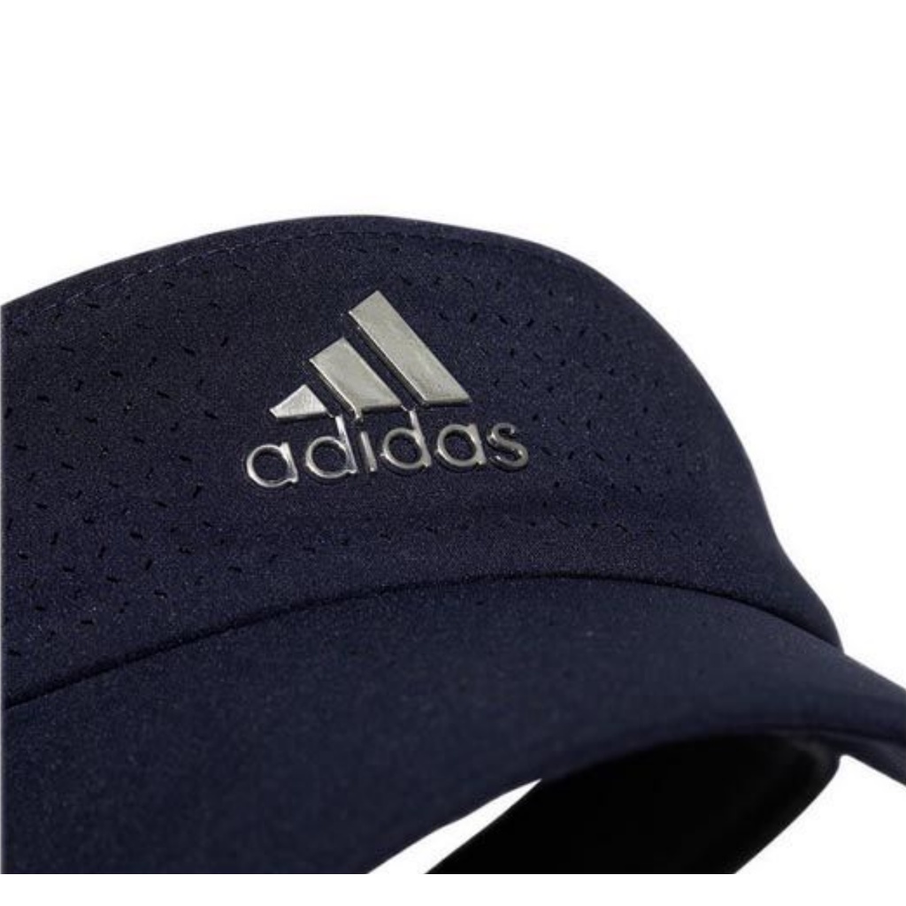 Adidas Golf Women Metal Logo Visor Navy HA5896 Cap Topi Original