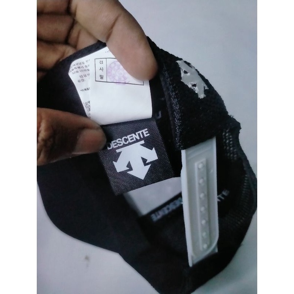 Topi jaring trucker cap Descente second original