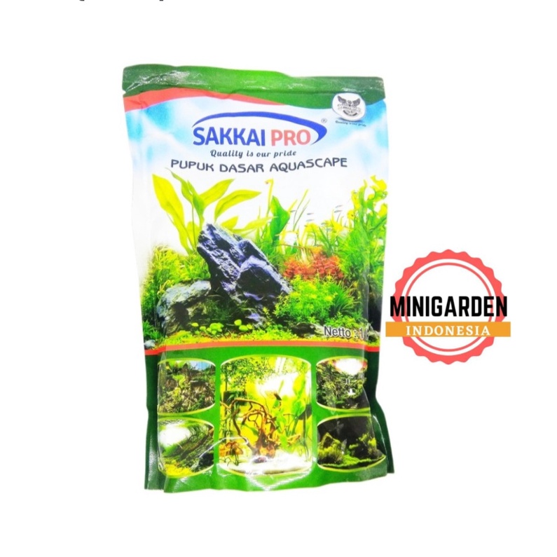 PUPUK DASAR AQUASCAPE SAKKAI PRO 1 KG PUPUK ORGANIK MEDIA TANAM