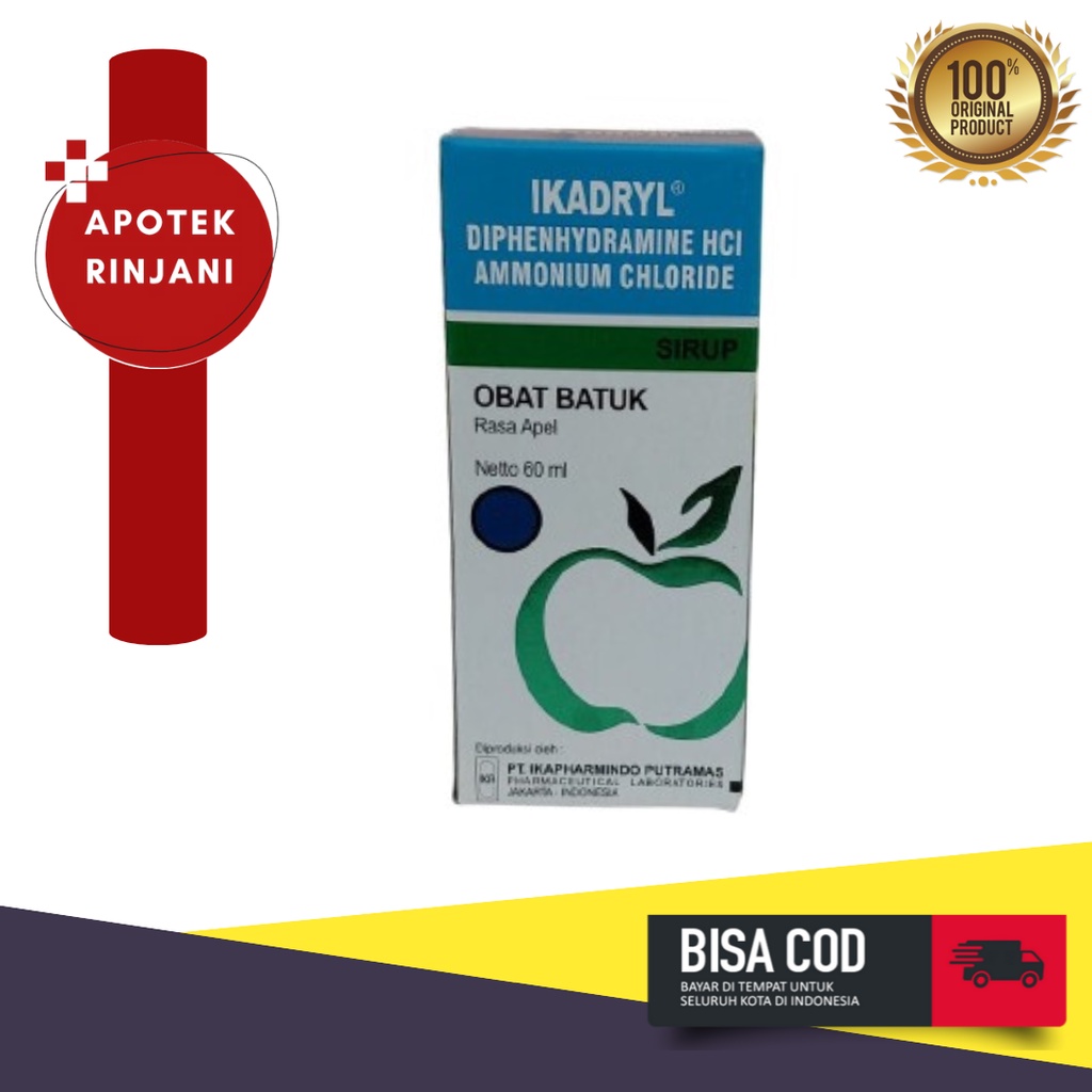 IKADRYL OBAT BATUK SIRUP 60 ML