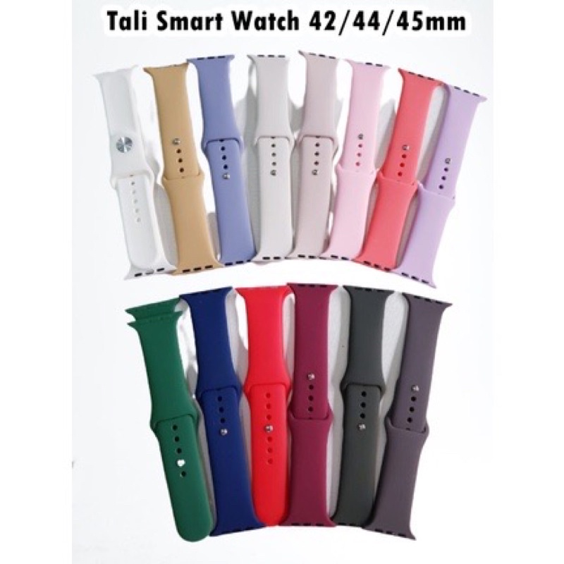 Tali Smartwatch 42/44mm/ Strap Smartwatch Banyak Warna T500 T55