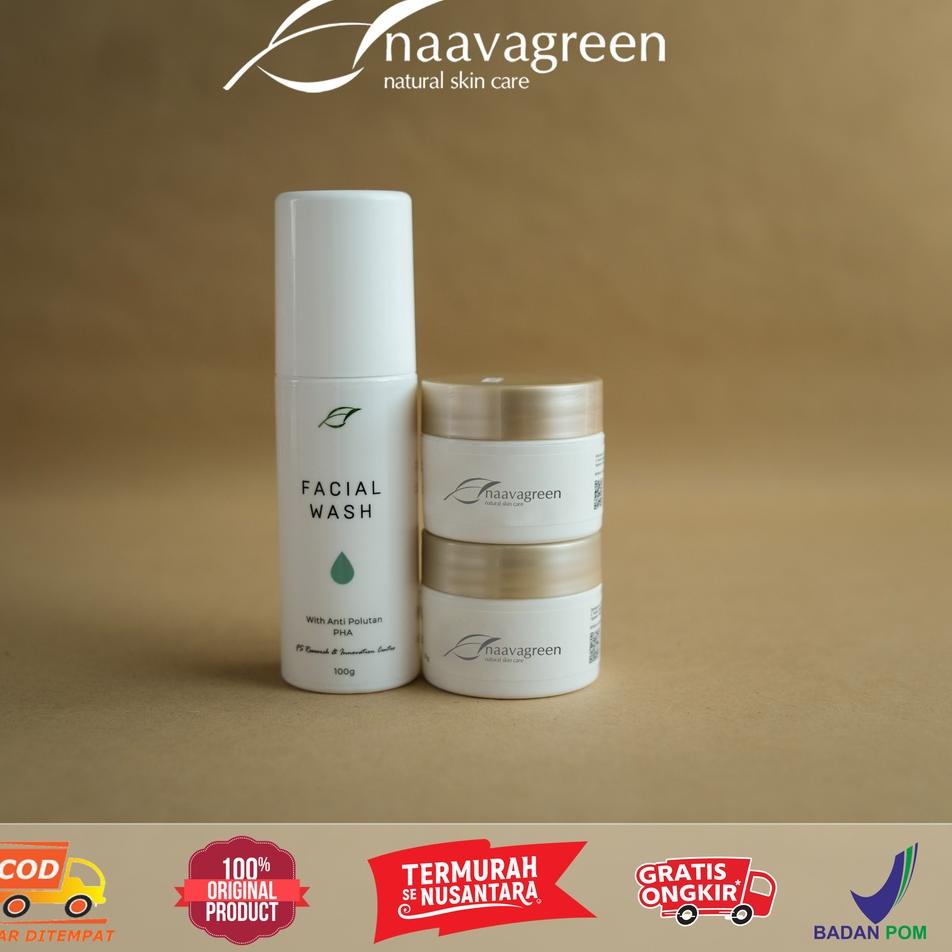 Diskon TTGAI PAKET NAAVAGREEN JERAWAT / PAKET NAAVAGREEN ACNE / NAVAGREEN PAKET / NAAVAGREEN PAKET /