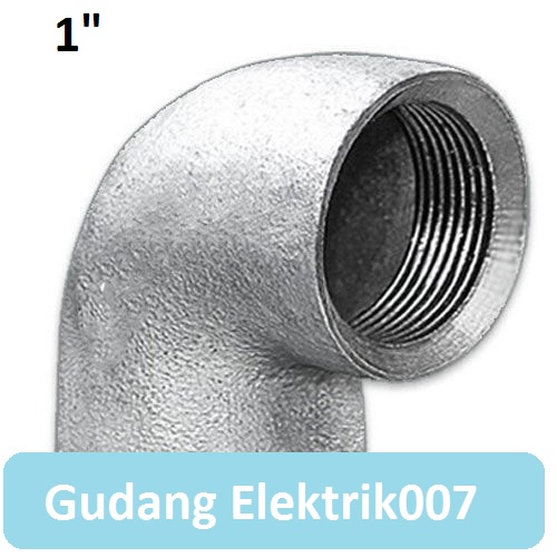 Elbow 1" 90 Derjat Galvanis