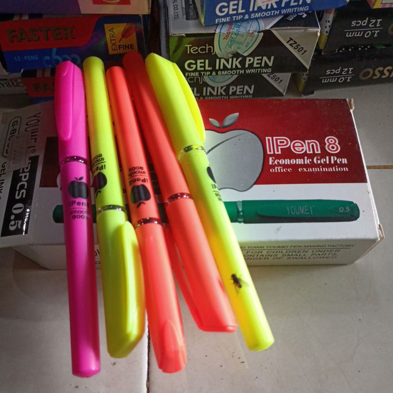 

i pen 8 economic gel pen ballpoint pulpen balpoint pena