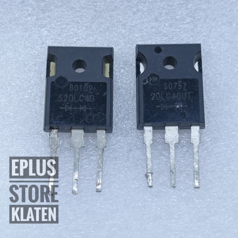 Dioda 20LC40UT S20LC40 20A 400V diode ultrafast DIODA LAS DD105