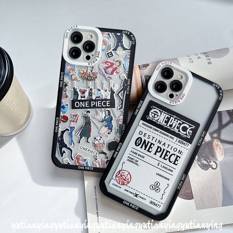 Soft Case Motif Tiket One Piece Untuk Oppo A16 A15 A57 2022 A95 A54 A15S A12 A16K A7 A5S Reno 5 5F 7 4F 6 A74 A5 A35 A11 A6 A3S A396 Case Bahan TPU
