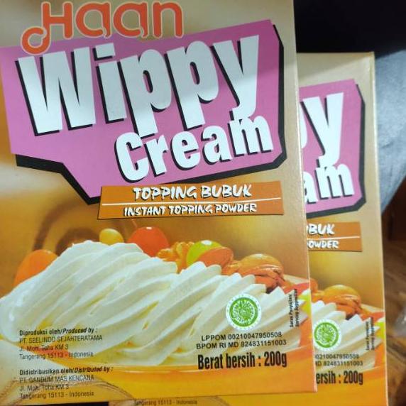 

Max Sale--Haan Whippy Cream 200gr