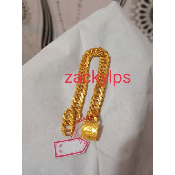 GELANG sasap lapis emas 999