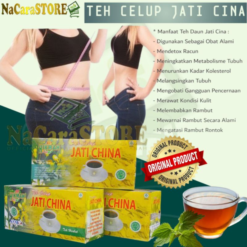 

TEH DAUN JATI CINA CELUP Pelangsing Penurun Berat Badan || TEH DIET