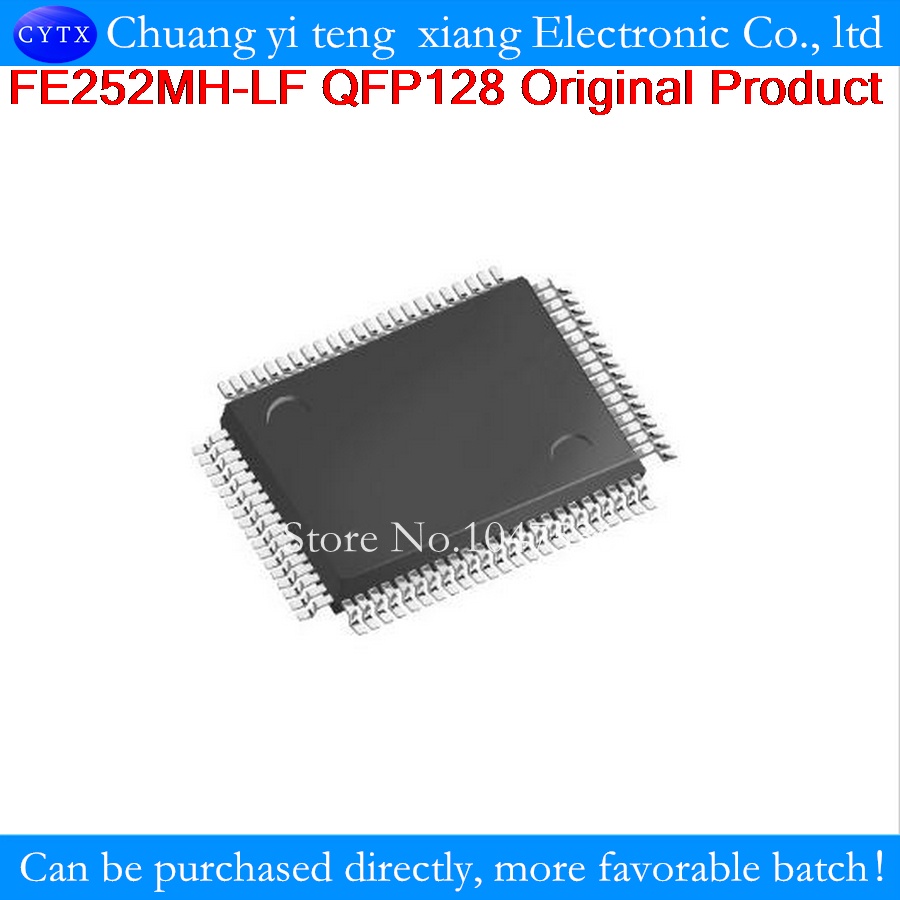 Fe252 FE252MH FE252MH-LF QFP128 QFP-128 Baru original authentic Sirkuit Terintegrasi IC LCD chip Elektronik 1PCS 新边