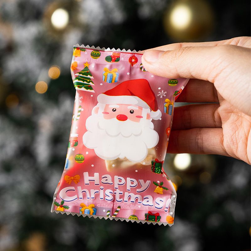 PLASTIK SEALER NASTAR COOKIES NATAL  LUCU SANTA CHRISTMAS 7x10