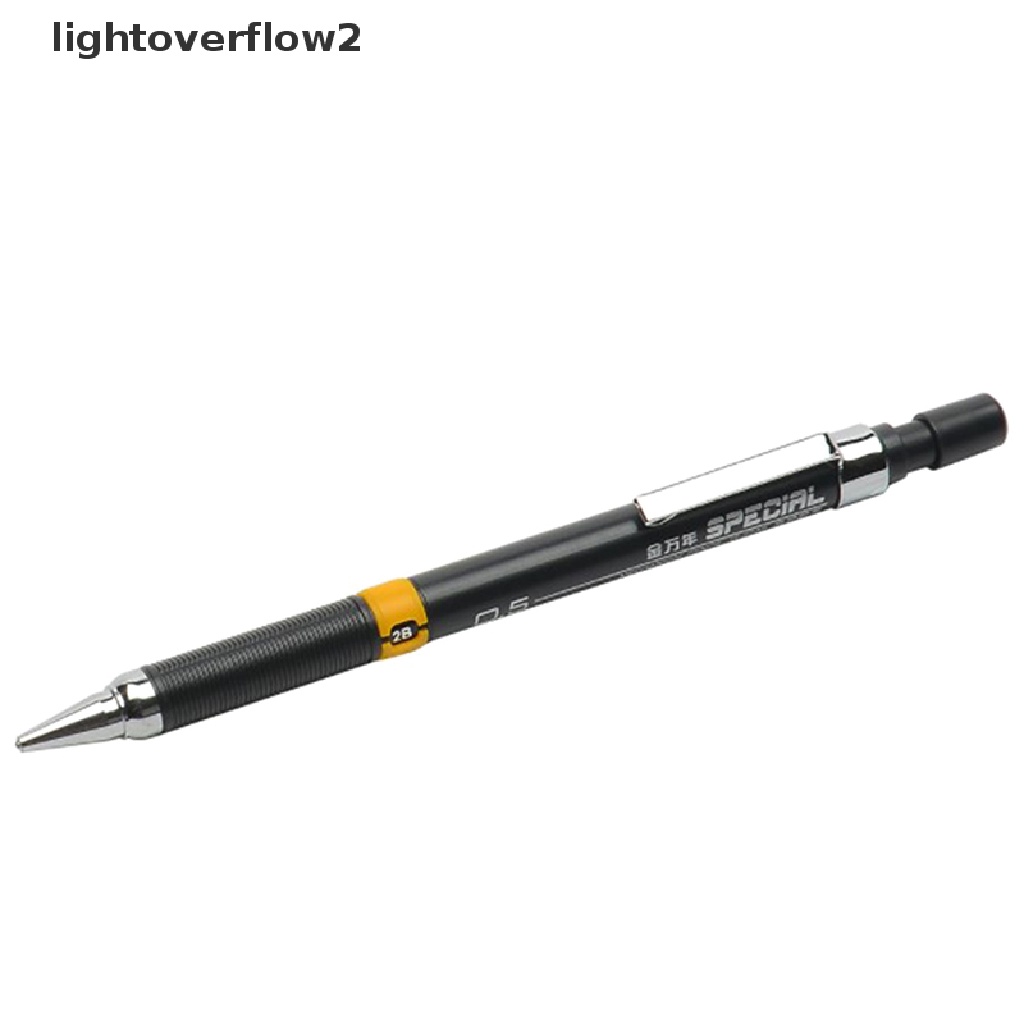(lightoverflow2) Pensil Mekanik 0.5 / 0.7mm Untuk Sketsa / Gambar Anak (ID)