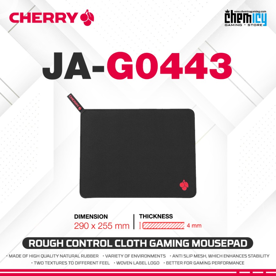 Cherry JA-G0443 Rough Control Version Cloth Gaming Mousepad