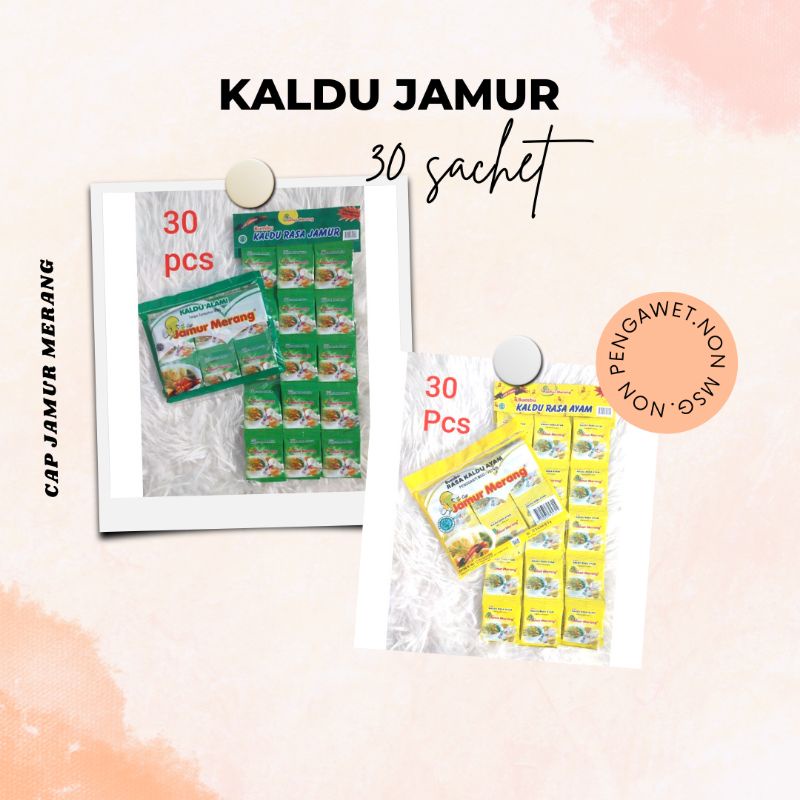 

kaldu jamur merang sachet 30pcs