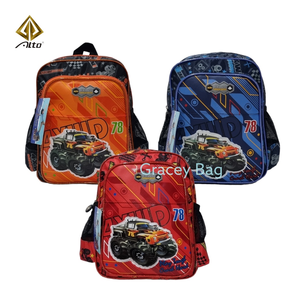 GB-48777X Tas Ransel Anak Laki-laki untuk PAUD / Tas Sekolah Alto 4XWD