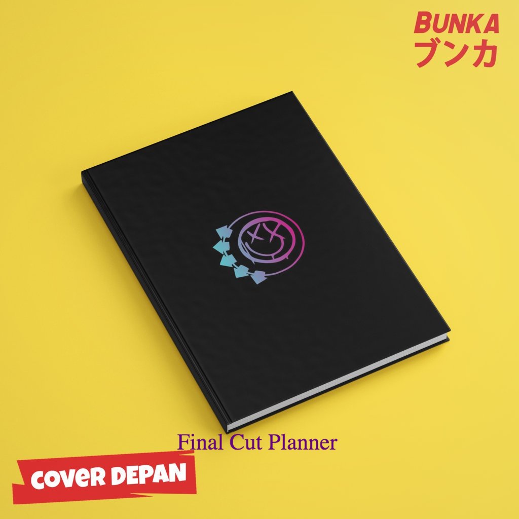 

buku tulis polos/bergaris Band Blink 182 Logo Hardcover A5 Buku Tulis Catatan Notes Agenda Planner Jurnal
