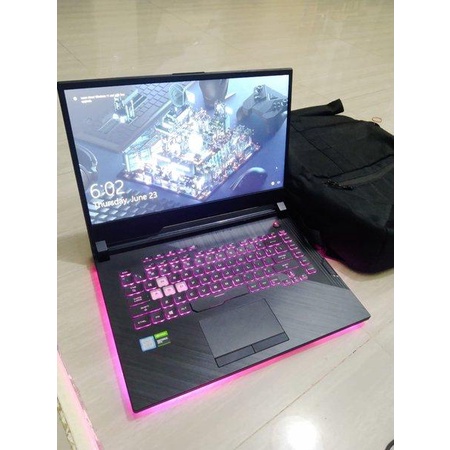Laptop Leptop Gaming Asus Rog Strix Core I5 Gen9 Ssd 512Gb Ram 8Gb Vga 4Gb Gtx1050 Display 16,6