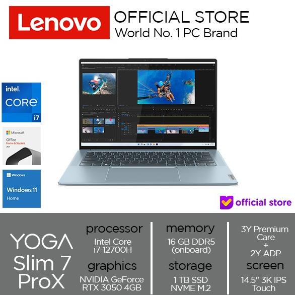 Jual Lenovo Yoga Slim 7i ProX 14IAH7 Core i7-12700H 16GB 1TB RTX 3050 ...