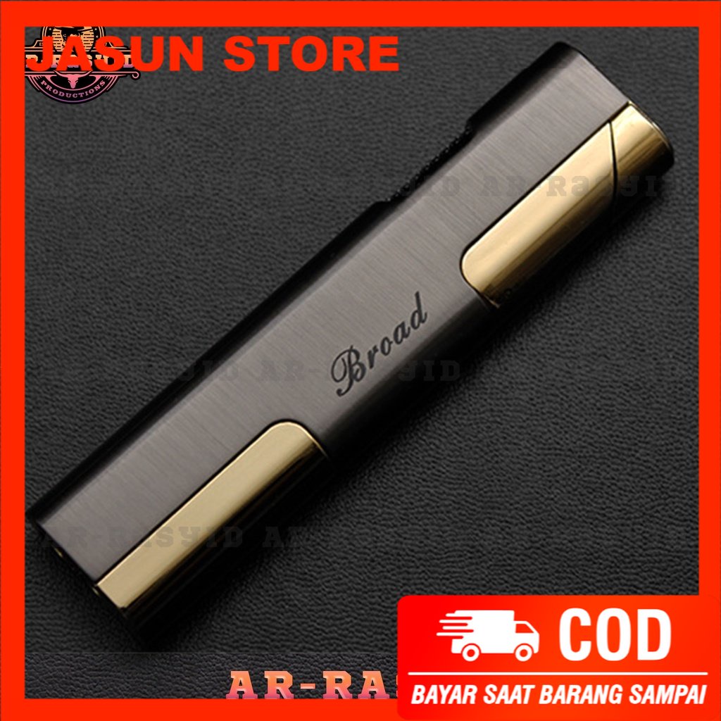 Bisa COD! Korek Api Bara Gas Broad Lighter BD-240