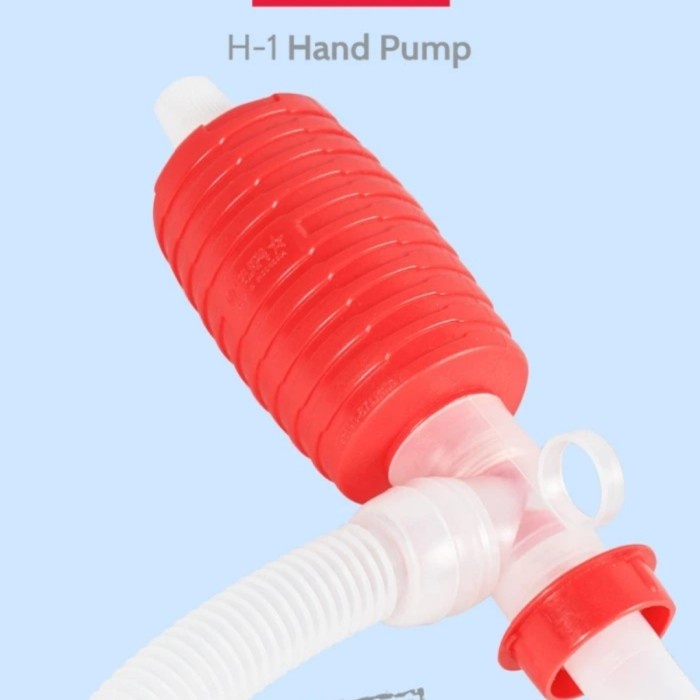 Lion Star H-1 Pompa Minyak Hand Pump Air Bensin Tangan Manual Pencet