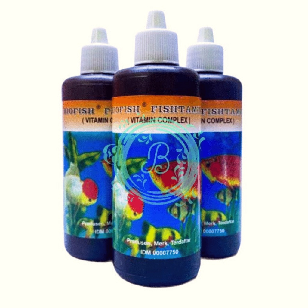 BIOFISH FISHTAMIN VITAMIN COMPLEX 100ML Vitamin Obat Ikan Hias